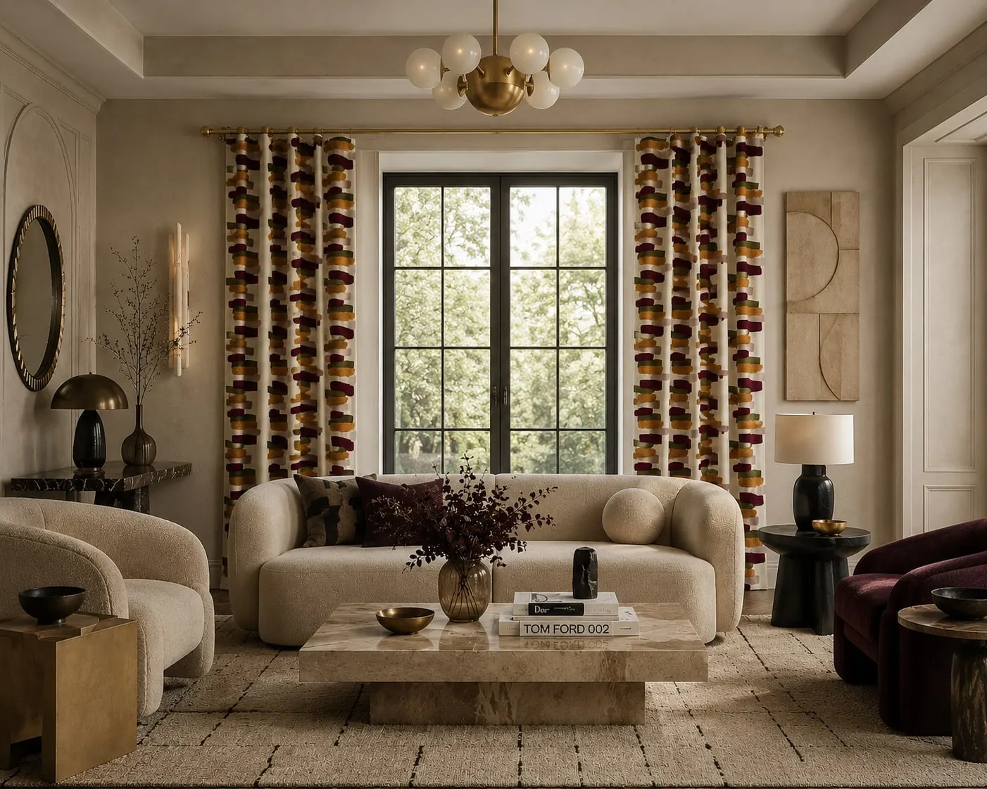 Curtain fabrics 9